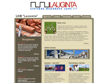 Tablet Screenshot of lauginta.lt
